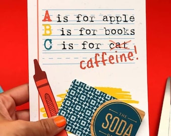 Teacher gift card printable
