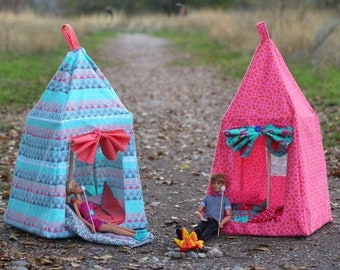 11 1/2 inch fashion Doll Tent Pattern