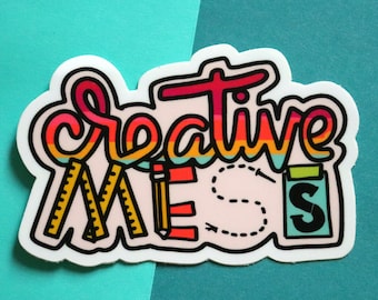 Creative Mess Sticker