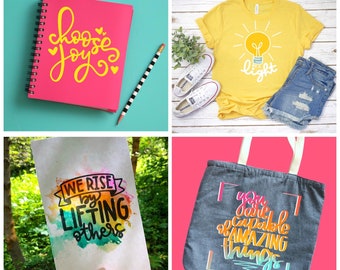 Lot de fichiers SVG inspirants