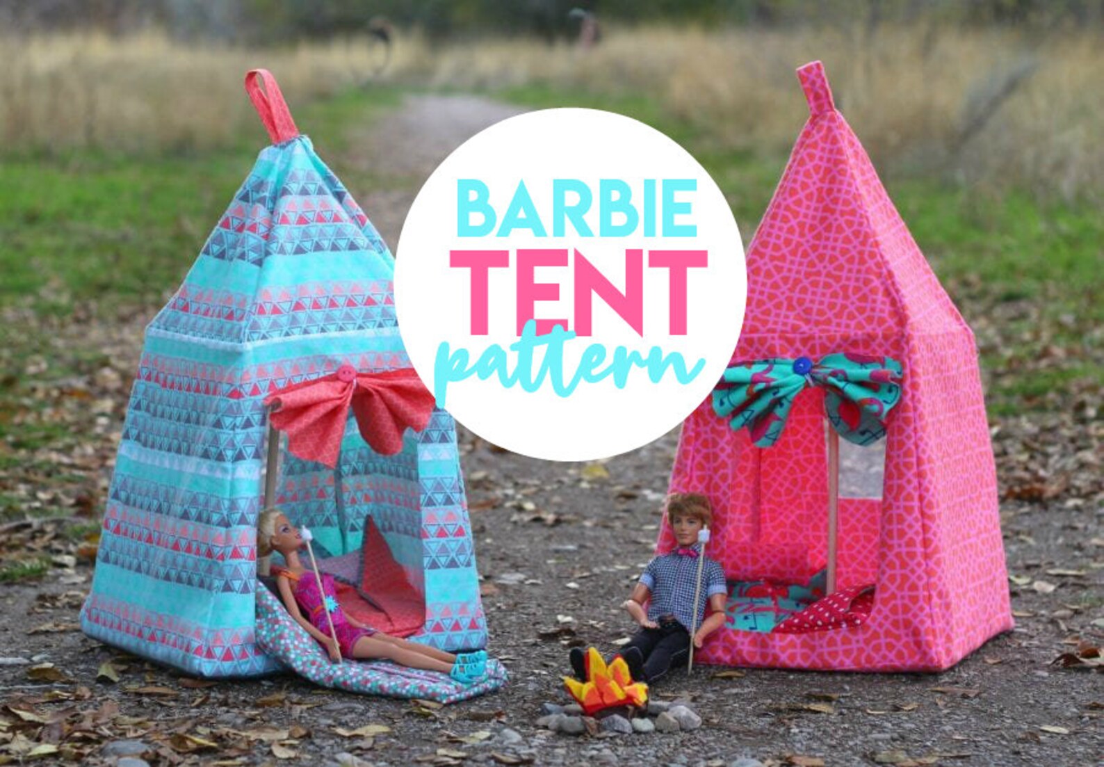 Barbie Tent and Sleeping Bag PATTERN - Etsy