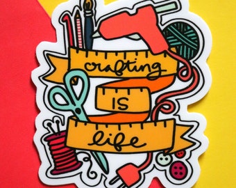 L'artisanat, c'est la vie Sticker