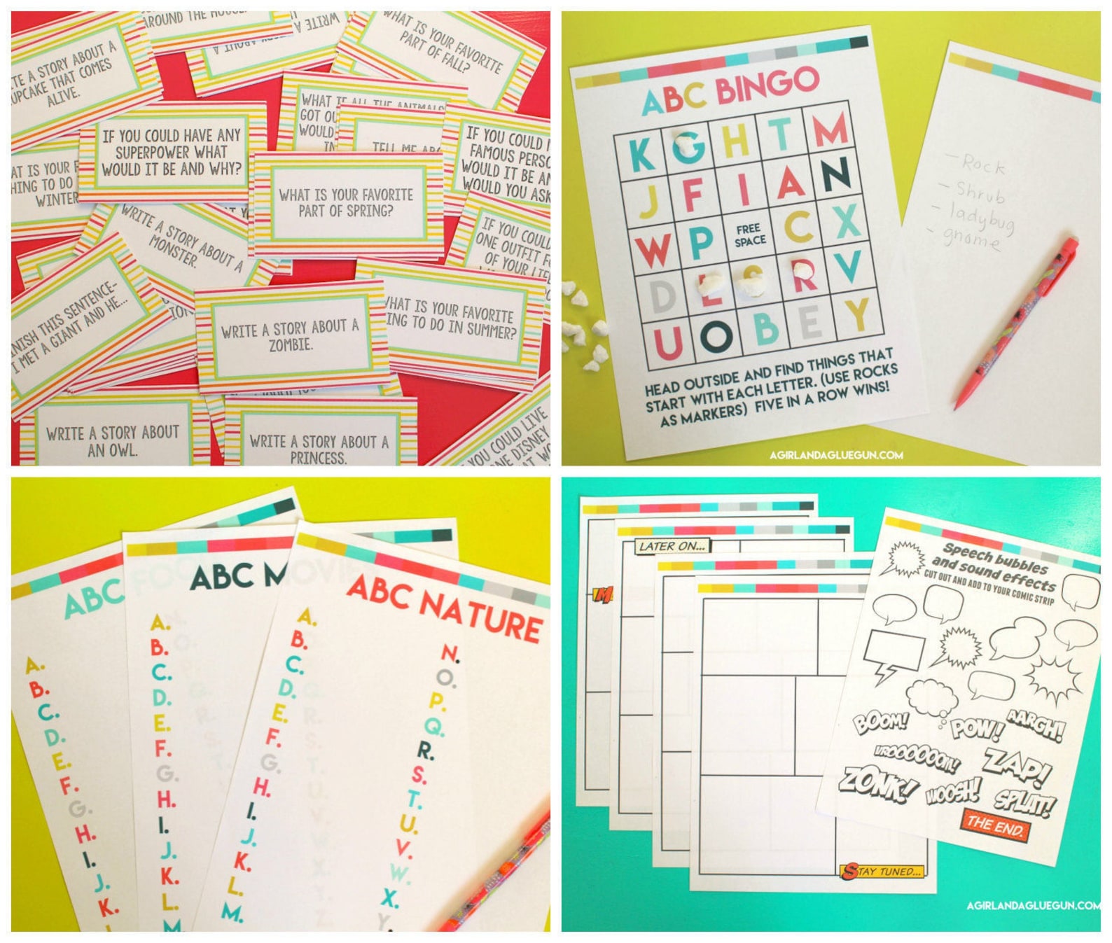 Kids activity printable pack | Etsy