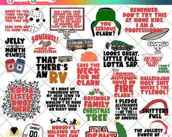 Lot de fichiers coupe SVG National Lampoon Christmas Vacation