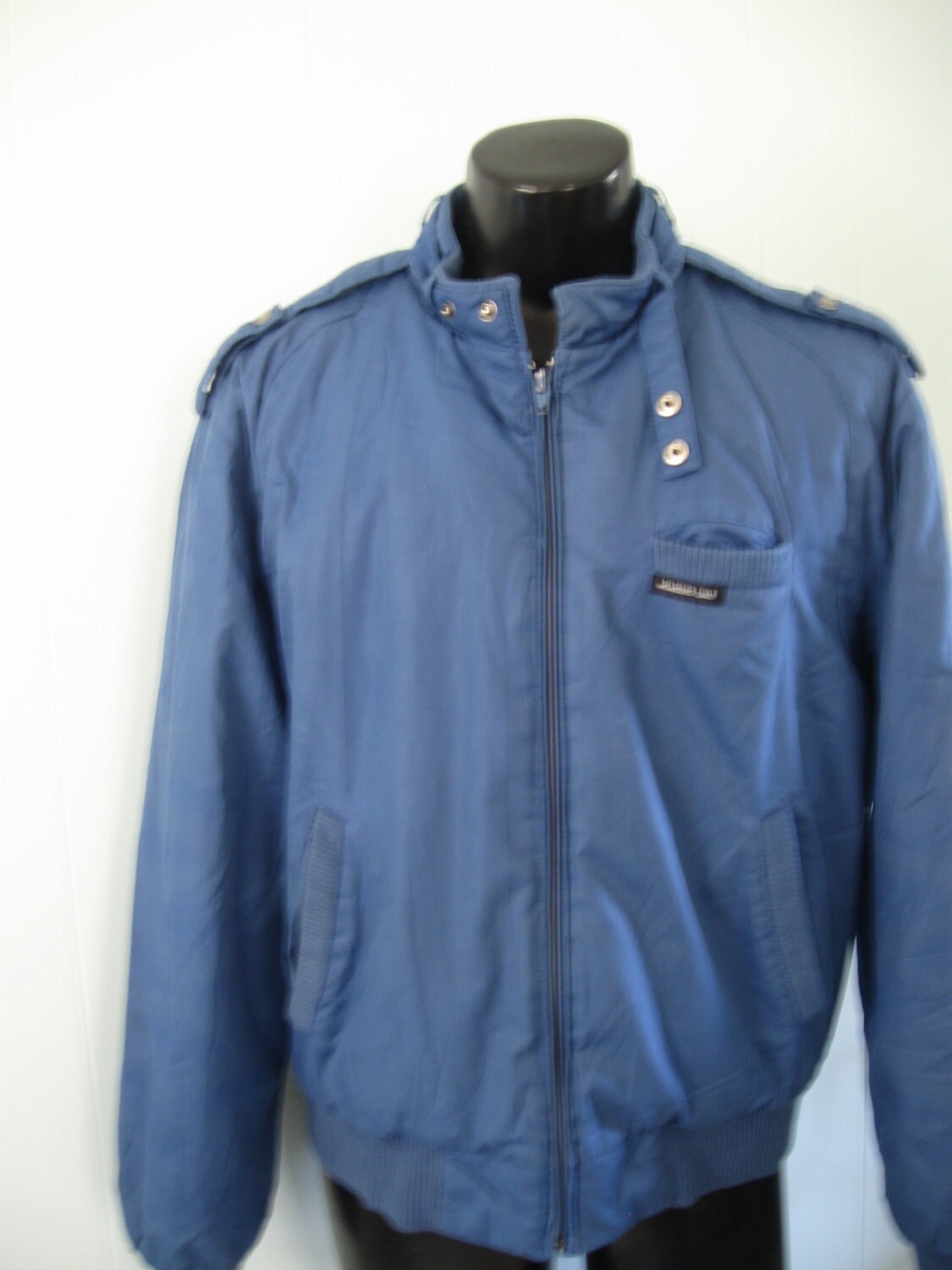 Members Only Winter Jacket Vintage 80s Lined Warm 1980s Steel Etsy