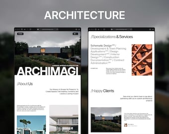 Websitesjabloon Architectuur en interieur Design