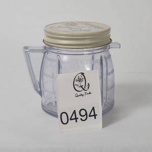 Oster Osterizer Mini Blend Container 4oz Size Vintage Blend and Store tin lid