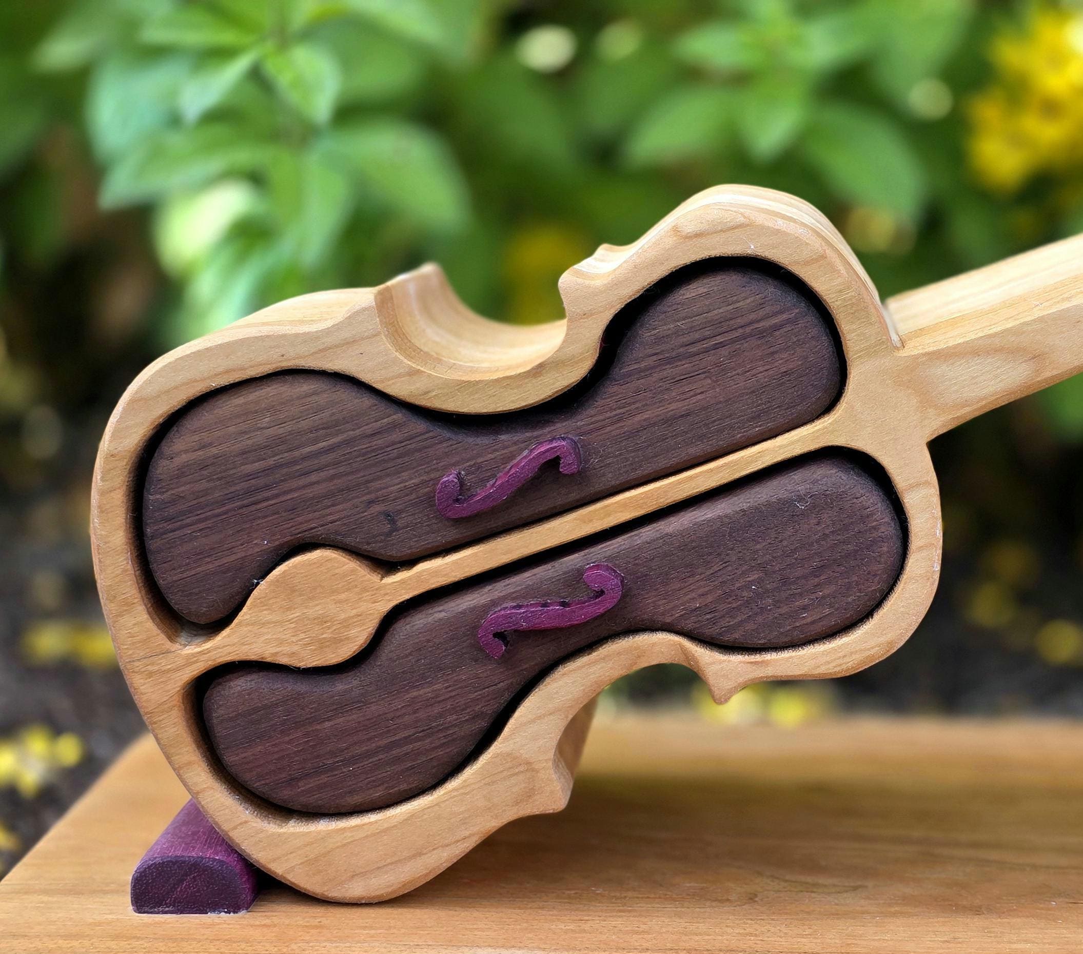 Violin Bandsaw Box Pattern