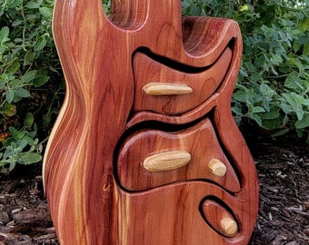 Electric Guitar Bandsaw Box