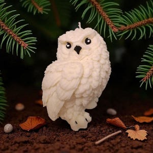 Owl candle