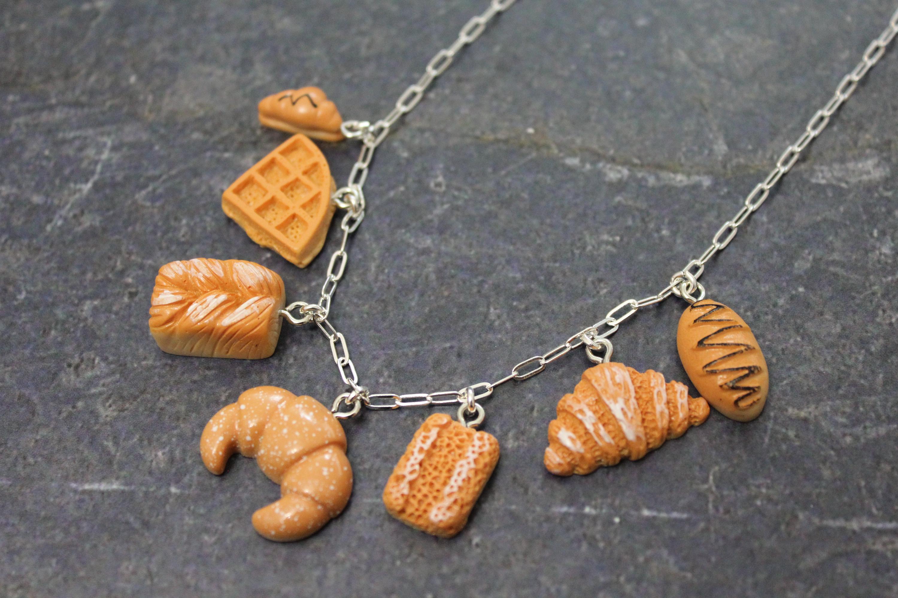Bread Clip Necklace - Etsy