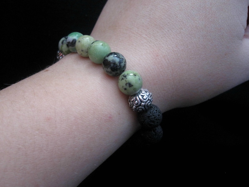 Diffuser Bracelet Diffuser Jewelry Lava Stone Jewelry Black Bracelet Jewelry Stretch Bracelet China Chrysoprase Lava Stone Bracelet