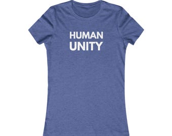 Human Unity T-Shirt Women's T-Shirt Human Unity Tee Shirt