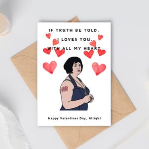 Valentinstag Karte - Nessa “I love you with all my heart”