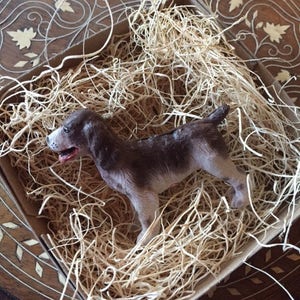 New Paper Dresden 3D Christmas Ornament English Springer Spaniel Dog Brown n White