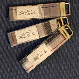 Memory Key Chain Wristlets - Made from a Loved One's Clothing | Personalized with Handwriting | image 7