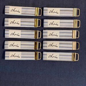 Memory Key Chain Wristlets - Made from a Loved One's Clothing | Personalized with Handwriting | image 10