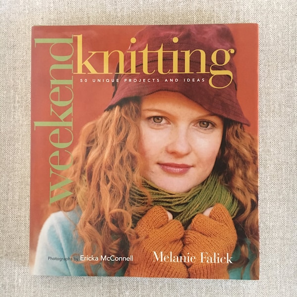 Knitting book - Weekend Knitting - Knitting - Knitting crafts - Knitting patterns - Secondhand books - Knitting book for sale - Craft Book