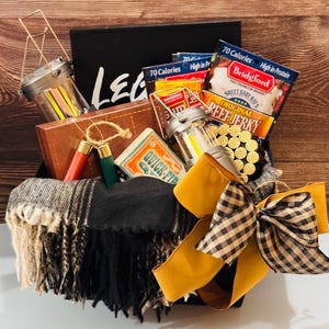 Ultimate Hunter Gift Box for Men  | Outdoorsman Gift Set | Rustic Cabin Decor | 50th or 60th Birthday Present for Men| Unique gift idea