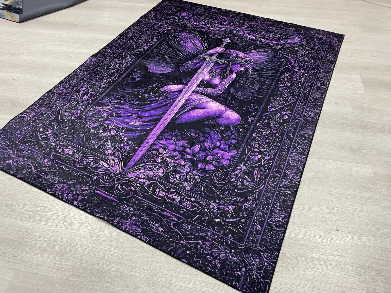 Gothic Home Style Fairy Rug, Gothic Rug, Home Decor, Modern Art ...