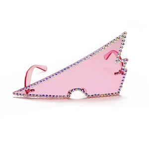 Sexy Bling Pink Sunglasses