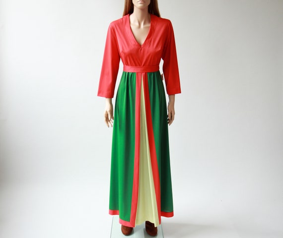 60s/70s VANITY FAIR maxi gown