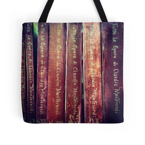 Opera Folio Bag ~ Classical Music ~ Tote Bag ~ Reusable Shopping Bag ~ Art ~ Claudio Monteverdi ~ Opera Singers ~