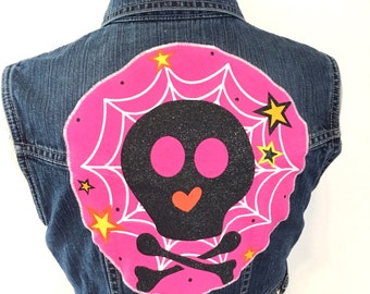 Vest Skull Denim Children