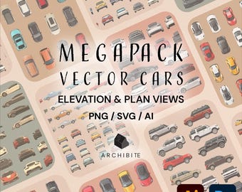 Megapack Vector Cars
