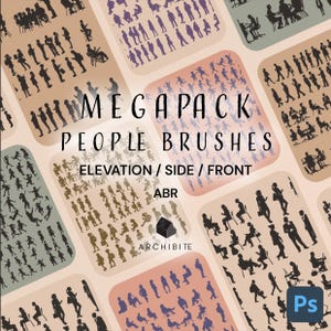 Megapack Photoshop Brushes People