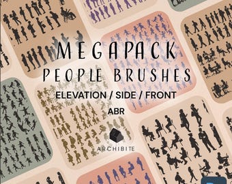 Megapack Photoshop Brushes People