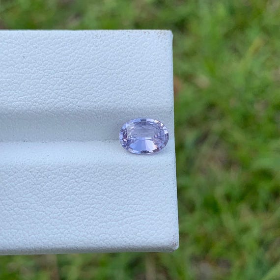 1 Ct Natural Purple Sapphire Minor Included Oval Cut Loose Gemstone Ideal For Ring