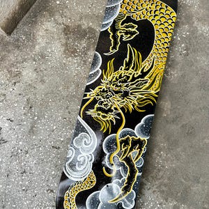 Art de skate personnalisé peint à la main