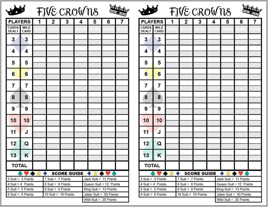 Five Crowns Score Sheet 5 Crowns - Il 1140xN.6416538397 Cv7i 