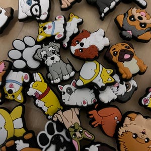 DOGS croc charms