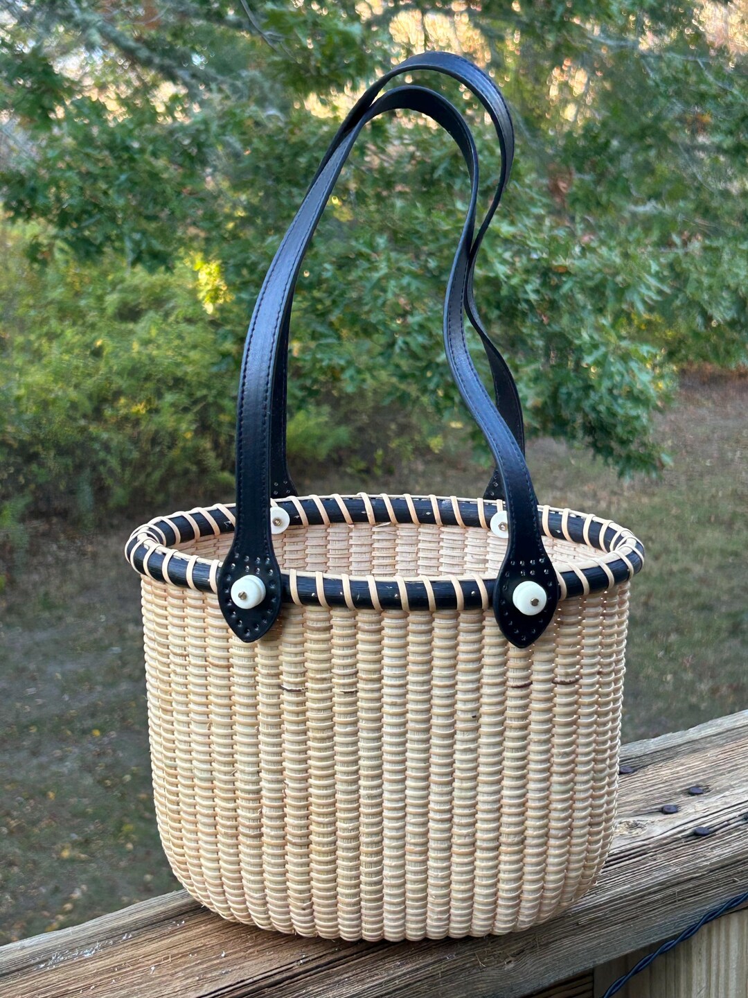 ナンタケットバスケット トートバッグ 楽天市場】【リナズスタイル】ナンタケットバスケット・バントレイ(深