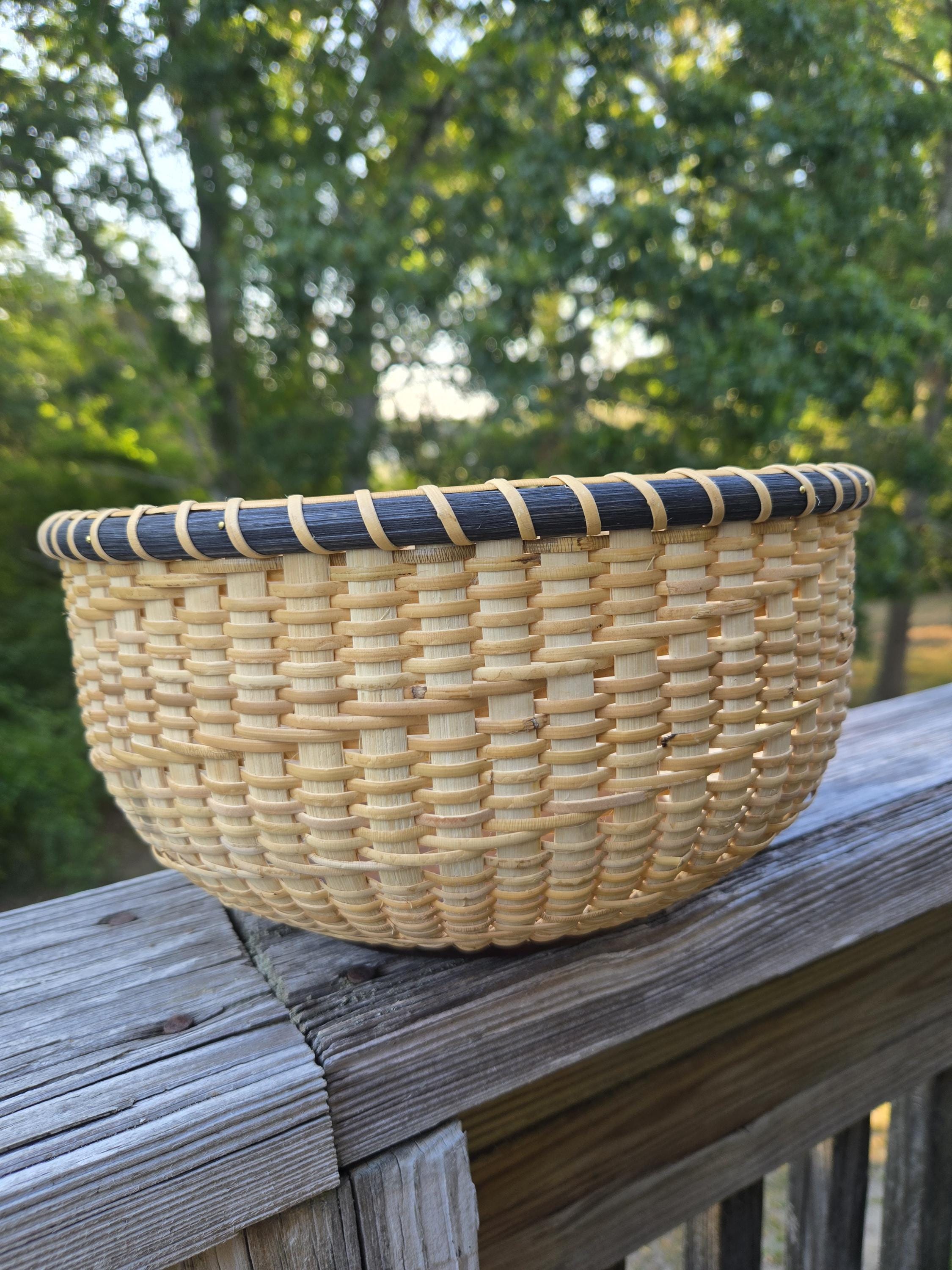 ナンタケットバスケット ナンタケットバスケット 10インチ ラウンド - Etsy 日本