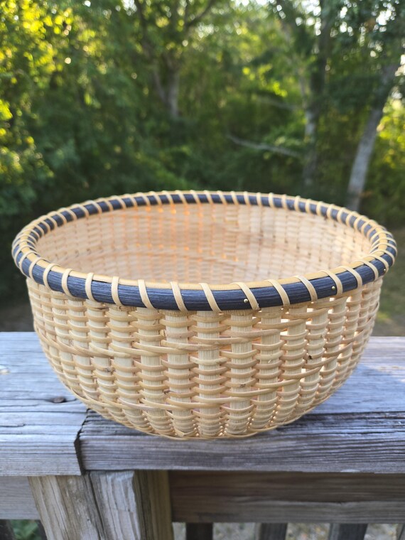 ナンタケットバスケット　ラウンド ナンタケットバスケット 10インチ ラウンド - Etsy 日本