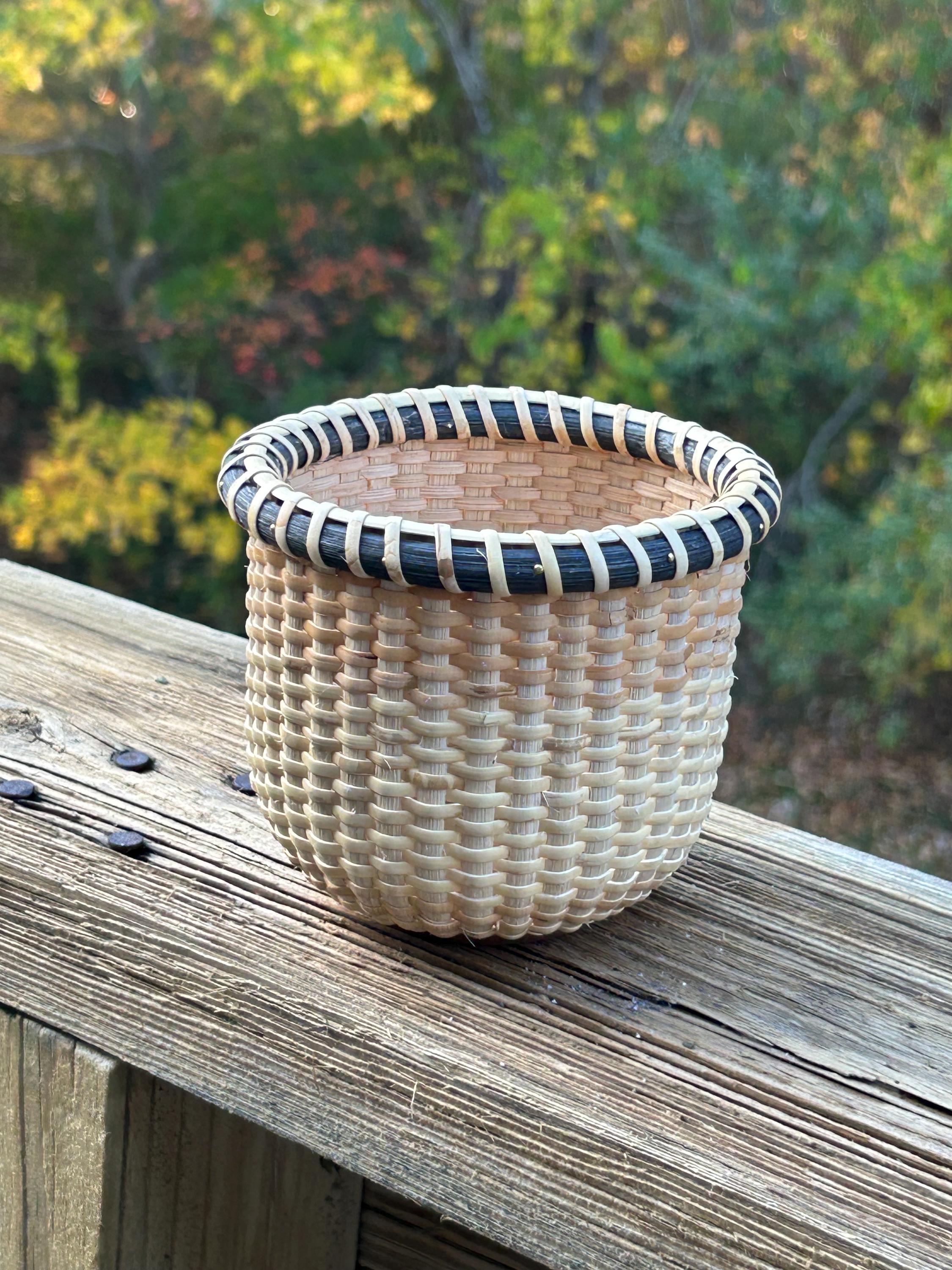 ナンタケットバスケット 4インチ ラウンド - Etsy 日本