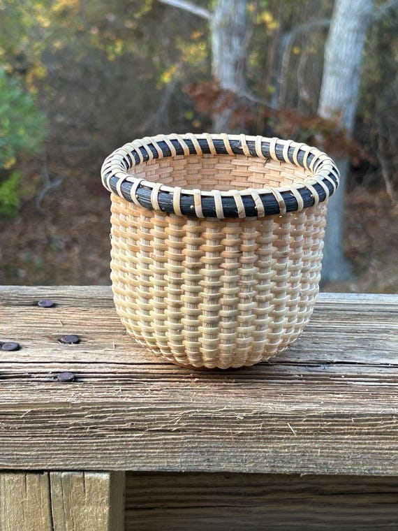 ナンタケットバスケット　ラウンド ナンタケットバスケット 4インチ ラウンド - Etsy 日本