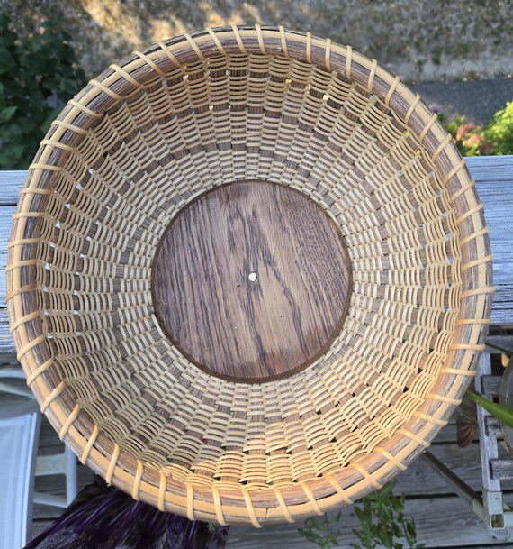 ナンタケットバスケット 10インチ ラウンド - Etsy 日本
