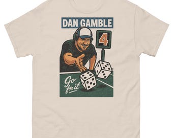 Dan Gamble | Detroit Football Fourth Down Unisex T-Shirt