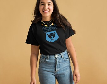 Camiseta estampada K-Pop do Detroit Lions: camiseta juvenil de futebol americano da NFL