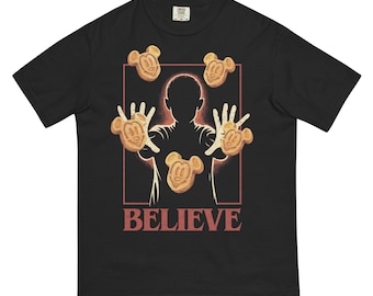 Camiseta con waffles mágicos para el desayuno / Camiseta gráfica de inspiración vintage