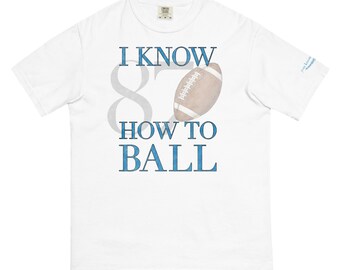 Detroit Football T-Shirt: I Know How to Ball