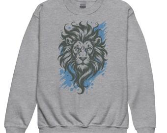 Moletom infantil Detroit Lions com gola redonda