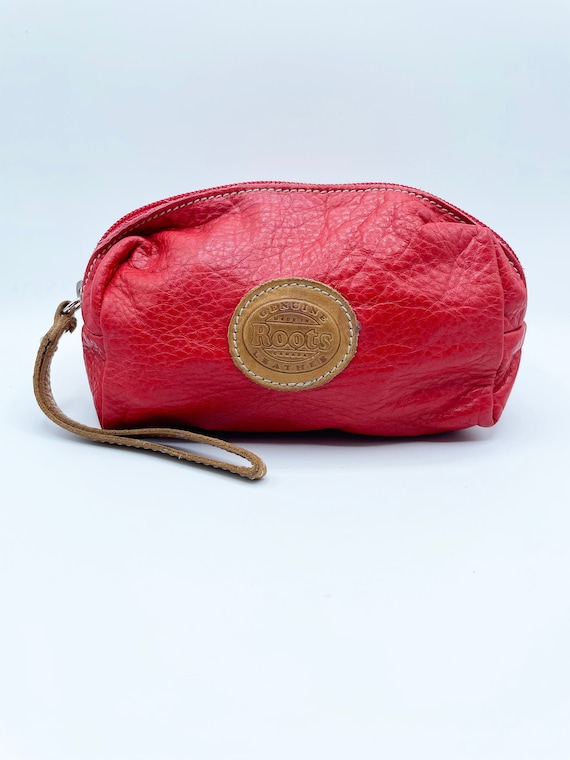 Mod Leather Purse Bright Red Funky Clutch 1960S Go - Yahoo Shopping