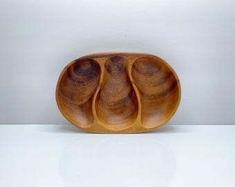 ヴィンテージ ミッドセンチュリー チーク材トレイ by Laur. Jensen