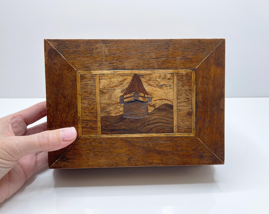 ❁ハンドメイドになります❁ Antique Art Tray Box ❁ハンドメイドになります❁ Antique Art Tray Box ❁ハンドメイドに