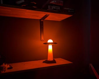 UFO Night Light: Alien Spaceship Lamp - Sci-Fi Kids Room Decor